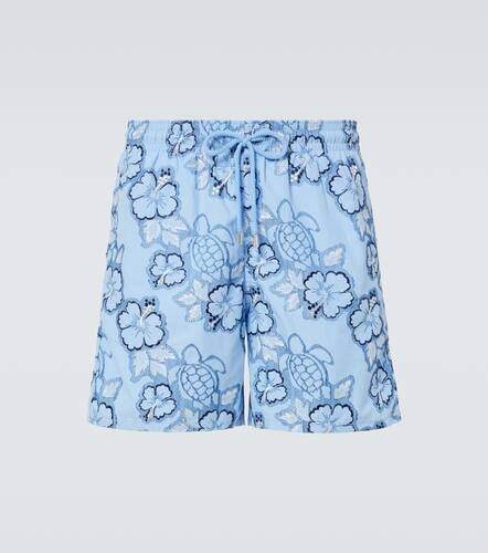 Bestickte Badeshorts Hibiscus - Vilebrequin - Modalova