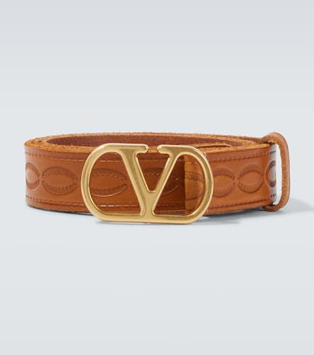 Cintura VLogo Signature in pelle - Valentino Garavani - Modalova