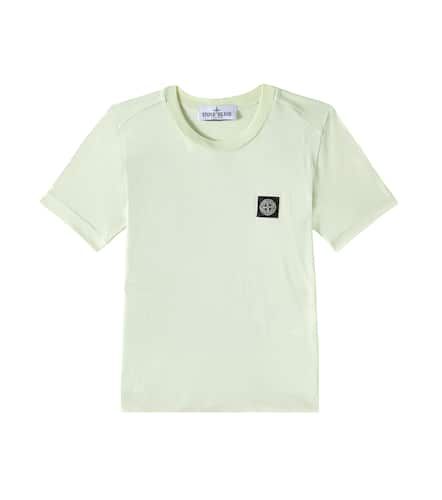 Compass cotton T-shirt - Stone Island Junior - Modalova