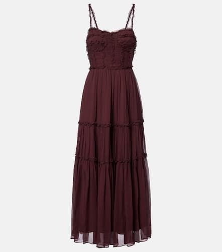 Robe midi Talitha en soie - Ulla Johnson - Modalova