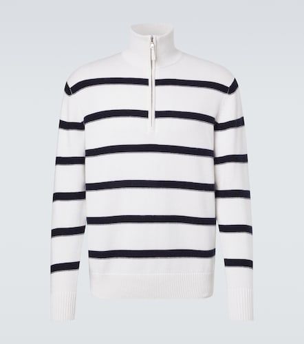 Jersey de algodón y cachemir a rayas - Allude - Modalova
