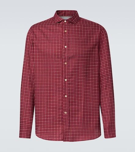 Camisa de algodón estampada - Brunello Cucinelli - Modalova
