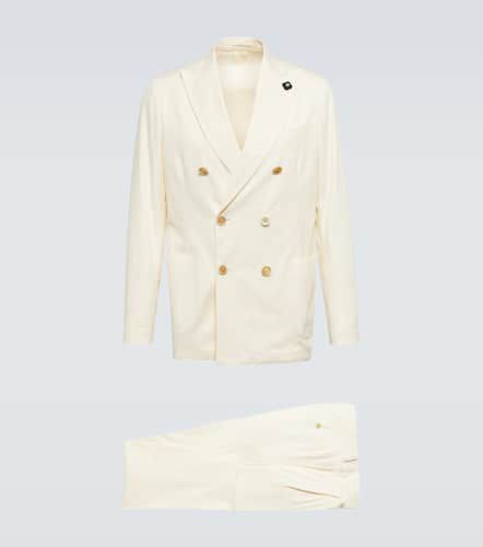 Lardini Double-breasted cotton suit - Lardini - Modalova