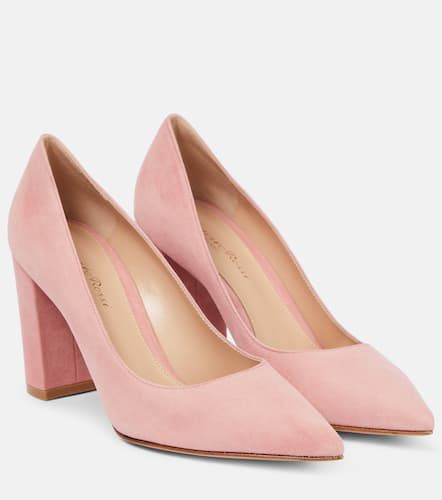 Pumps Piper 85 aus Veloursleder - Gianvito Rossi - Modalova