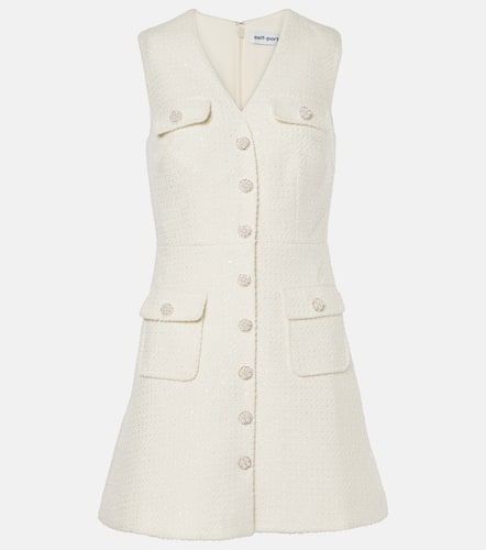 Self-Portrait Boucle minidress - Self-Portrait - Modalova