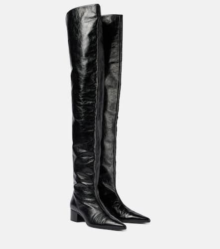 Andee leather over-the-knee boots - Khaite - Modalova