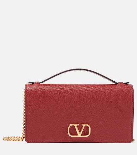 Bolso cruzado VLogo Small de piel - Valentino Garavani - Modalova