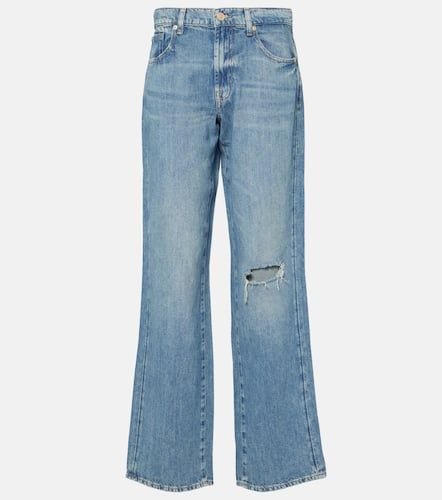 Distressed Wide-Leg Jeans Tess - 7 For All Mankind - Modalova