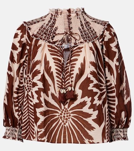 Blusa Ysee de algodón estampada - Poupette St Barth - Modalova