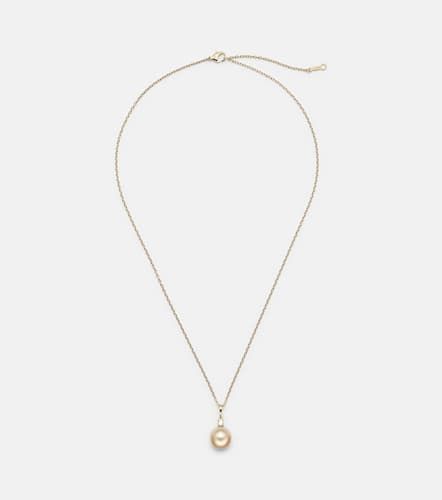 Kt necklace with pearl and diamond - Mikimoto - Modalova