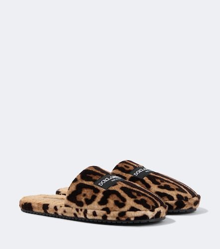Dolce&Gabbana Slippers estampadas - Dolce&Gabbana - Modalova