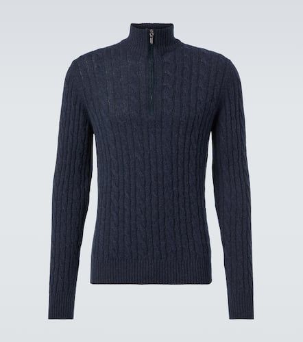 Mezzocollo Treccia cashmere sweater - Loro Piana - Modalova