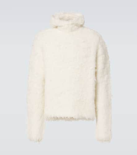 Sudadera con capucha de mezcla de alpaca - Acne Studios - Modalova