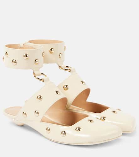 Chloé Jade studded leather sandals - Chloe - Modalova