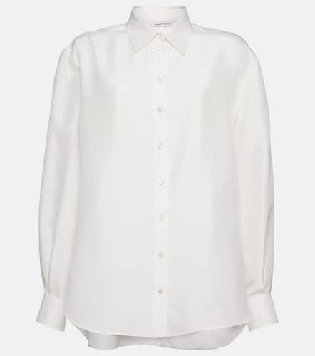 Oversized cotton shirt - Alexander McQueen - Modalova