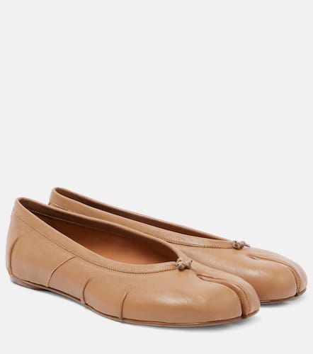 Ballerinas Tabi aus Leder - Maison Margiela - Modalova