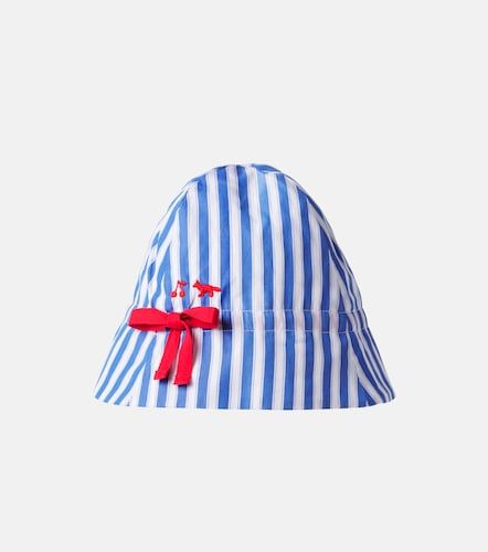 Bebé - x Maison Kitsuné gorro de algodón a rayas - Bonpoint - Modalova