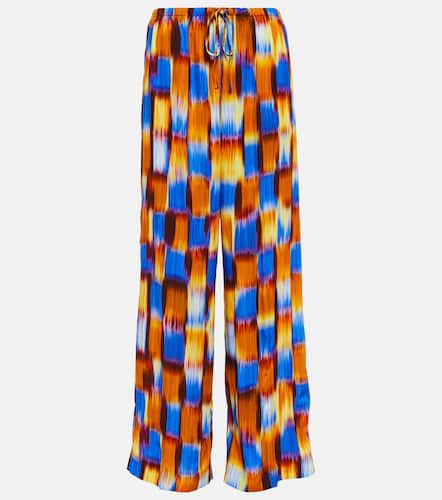 Pantalones estampados - Dries Van Noten - Modalova