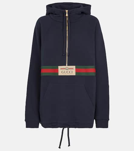 Gucci Cotton jersey hoodie - Gucci - Modalova