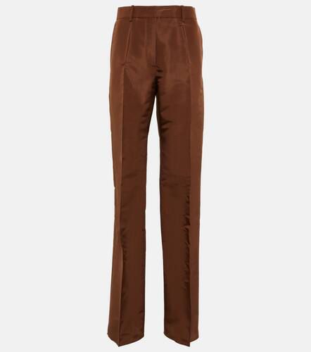 Valentino High-rise silk pants - Valentino - Modalova