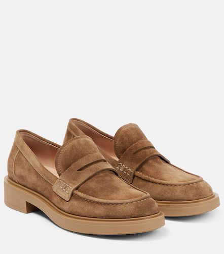 Gianvito Rossi Harris suede loafers - Gianvito Rossi - Modalova