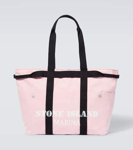 Marina cotton canvas tote bag - Stone Island - Modalova