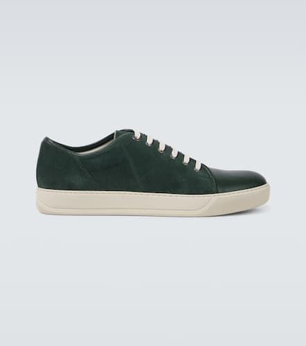 DBB1 leather-trimmed suede sneakers - Lanvin - Modalova