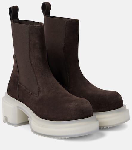 Ankle Boots Beatle aus Veloursleder - Rick Owens - Modalova