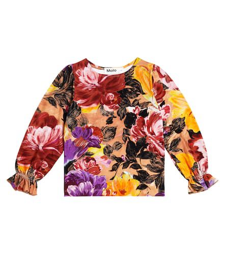 Top Raina en jersey de algodón floral - Molo - Modalova