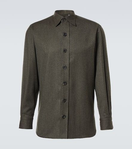 Rubinacci Virgin wool overshirt - Rubinacci - Modalova