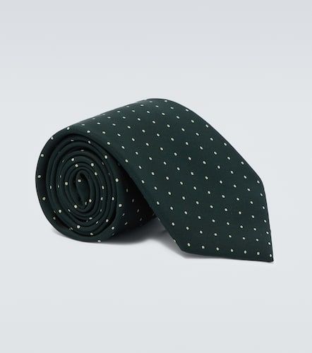 Dunhill Polka-dot silk tie - Dunhill - Modalova