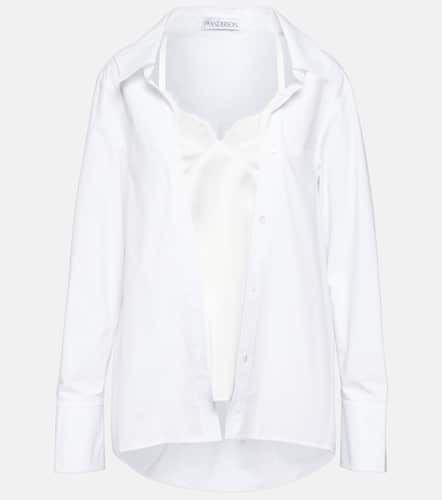 Camisa de algodón con detalle lencero - JW Anderson - Modalova