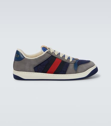 GG Screener leather low-top sneakers - Gucci - Modalova