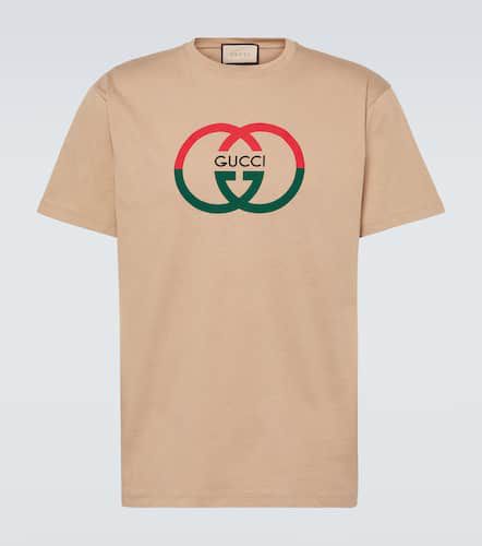 Interlocking G cotton jersey T-shirt - Gucci - Modalova