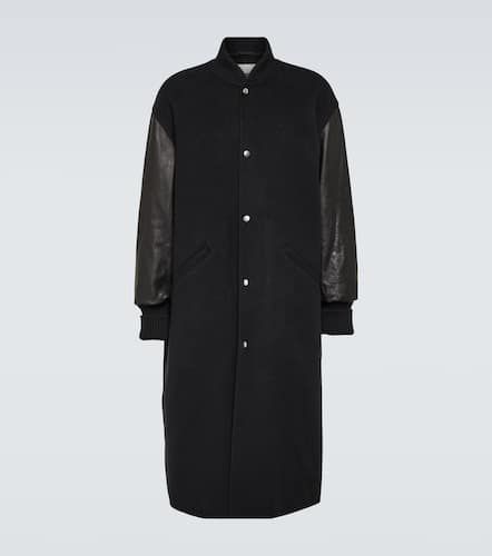 Cashmere and leather coat - Jil Sander - Modalova