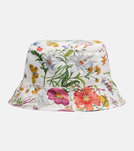 Gucci Cappello a secchiello in seta - Gucci - Modalova