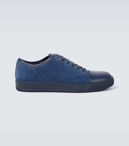 DBB1 leather and suede sneakers - Lanvin - Modalova
