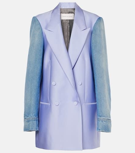 Dries Van Noten Blazer mit Denim - Dries Van Noten - Modalova