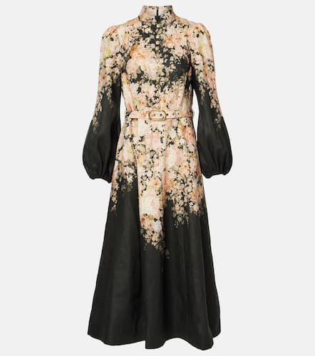 Zimmermann Floral linen midi dress - Zimmermann - Modalova