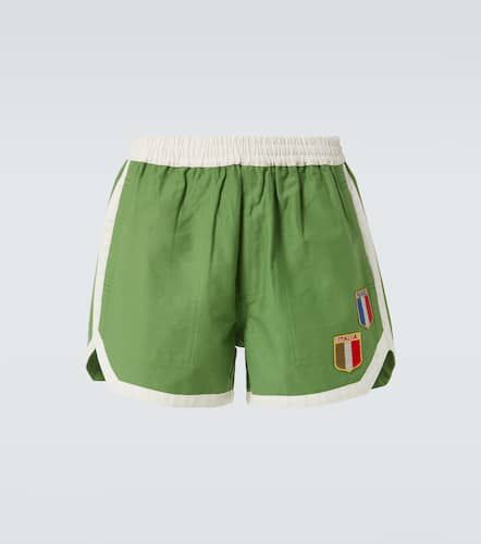 Bode Euro appliquÃ© cotton shorts - Bode - Modalova