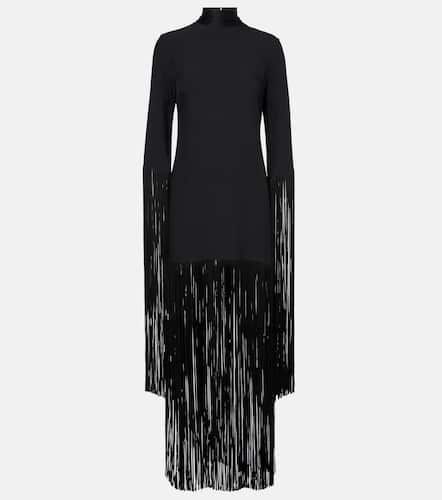 Chicago fringed crÃªpe minidress - Taller Marmo - Modalova