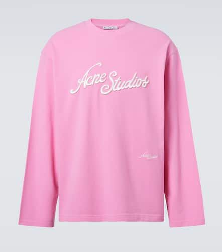 Logo cotton jersey T-shirt - Acne Studios - Modalova