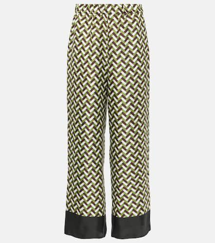 Pantalones rectos Sesamo de seda - Max Mara - Modalova