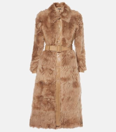 Mantel aus Shearling und Leder - Tom Ford - Modalova