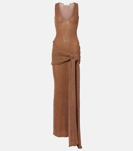 Alula belted lamÃ© maxi dress - Aya Muse - Modalova