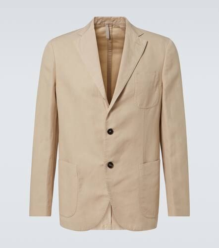 Incotex Blazer in lino e cotone - Incotex - Modalova