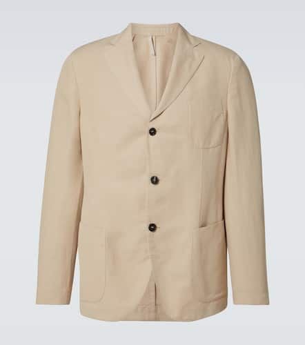 Incotex Linen and cotton blazer - Incotex - Modalova