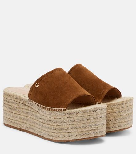 Suede espadrille sandals - Gianvito Rossi - Modalova