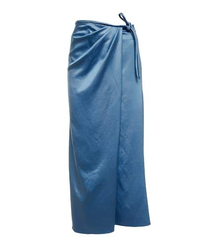 Nanushka Lea satin wrap midi skirt - Nanushka - Modalova