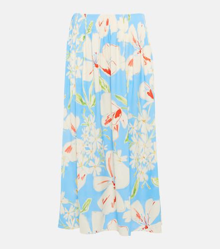 Beck floral silk-blend midi skirt - Loro Piana - Modalova